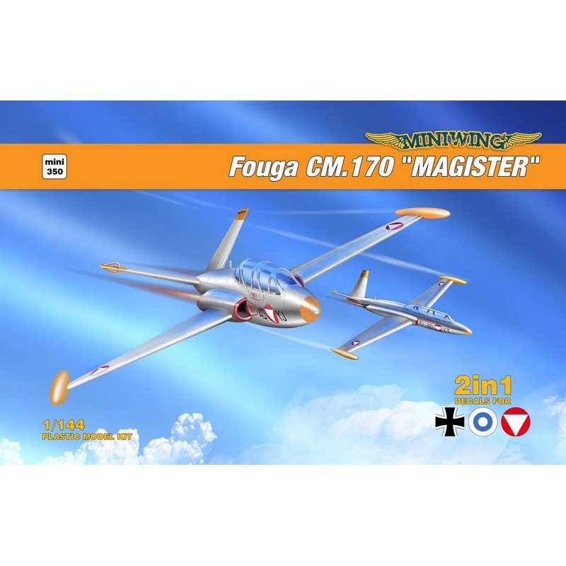 1/144 Fouga CM.170 Magister (2in1)