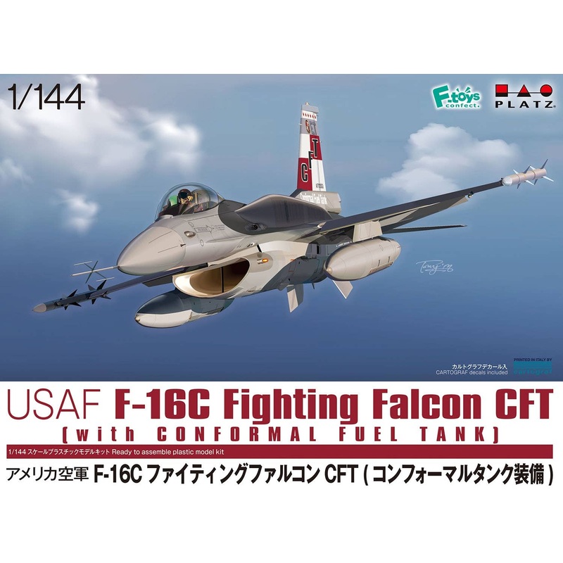 1/144 U.S. Air Force F-16C Fighting Falcon CFT (Equipped with Conformal Tank)
