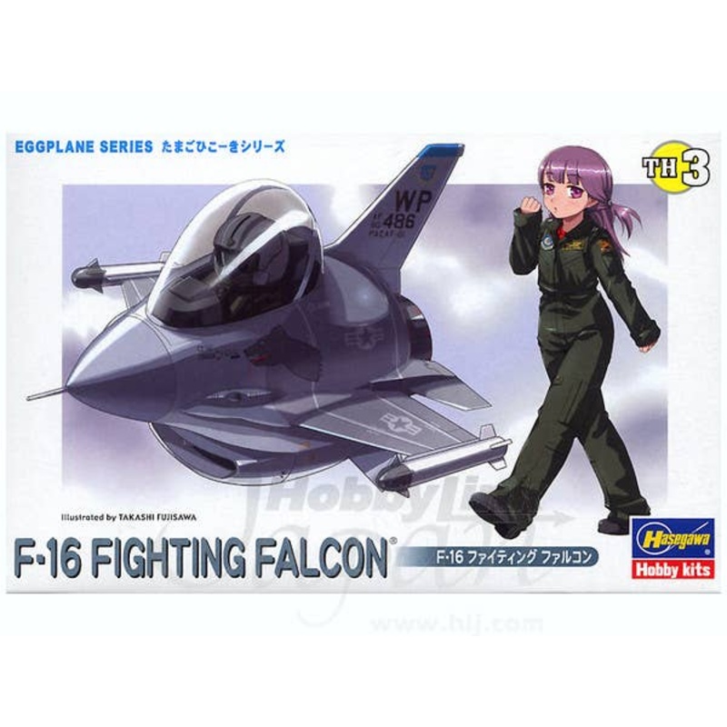 B-Grade Eggplane F-16 Fighting Falcon