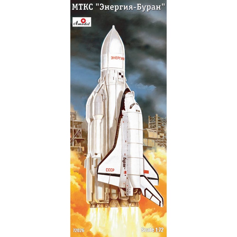 Soviet Space Shuttle Buran w/ Energiaket