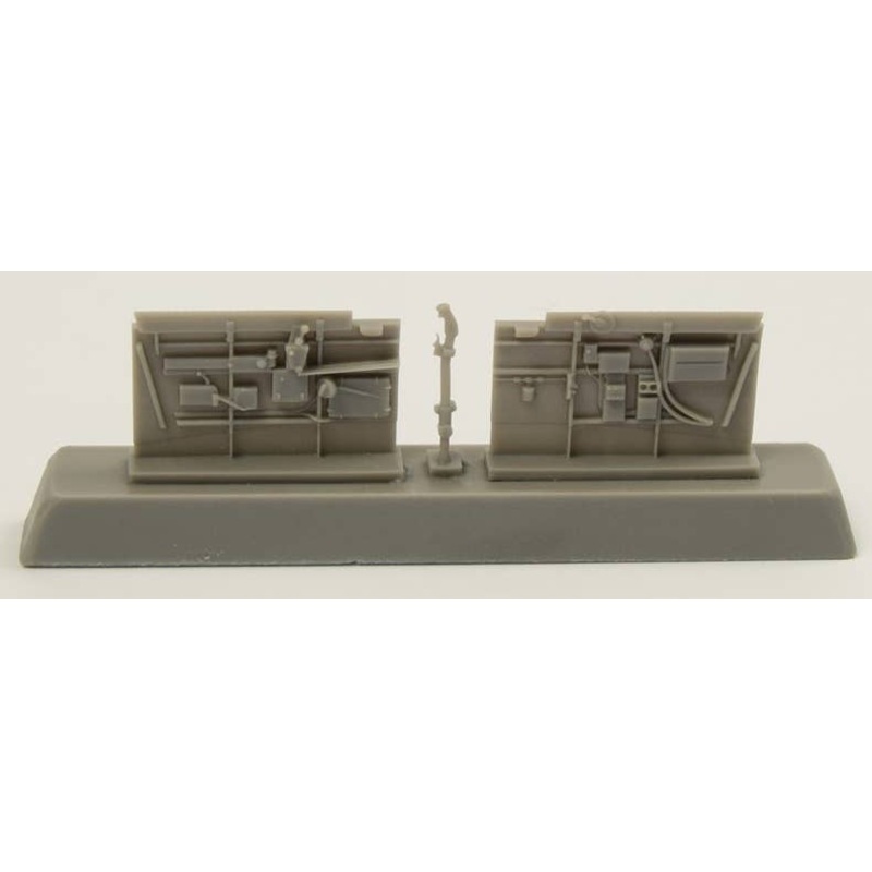 1/72 P-40 Cockpit Sidewalls and Control Column for Special Hobby