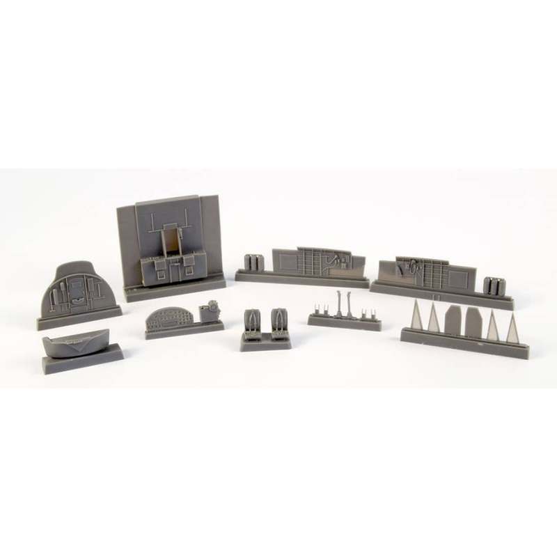 1/72 B-17G Flying Fortress Cockpit Set (for Airfix)