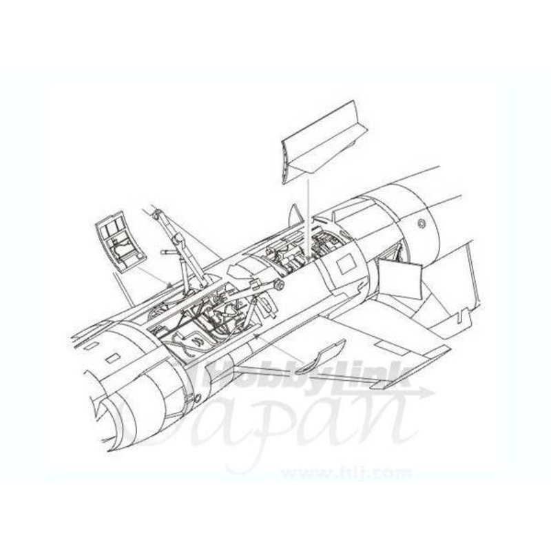 1/72 F-104S/G engine set for Hasegawa