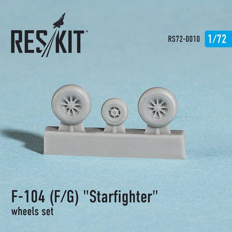 1/72 Lockheed F-104 (F/G) Starfighter Wheels Set