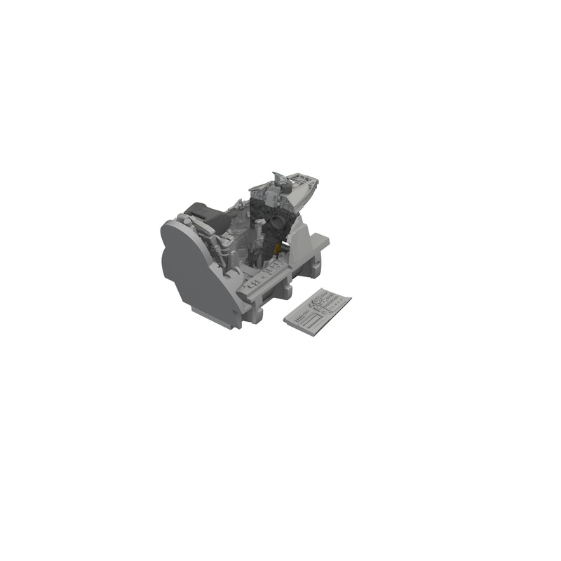1/72 MiG-21bis Cockpit (For Eduard)