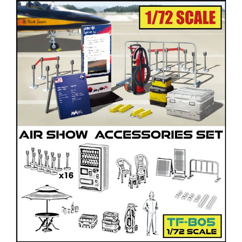 1/72 Current Use Air Show Accessory Set