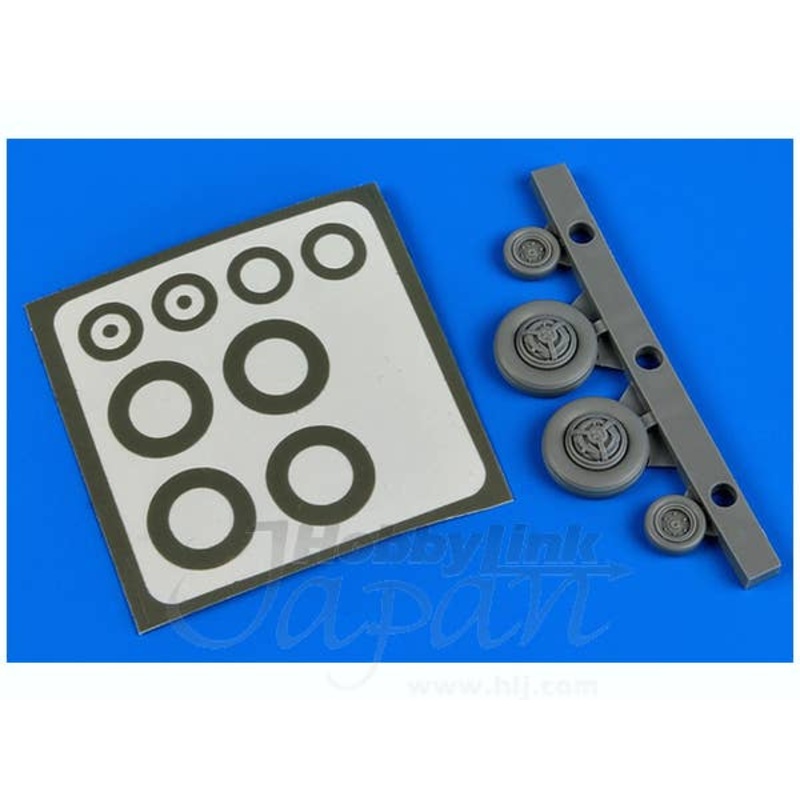 1/72 F-100 Super Saber Wheel & Mask