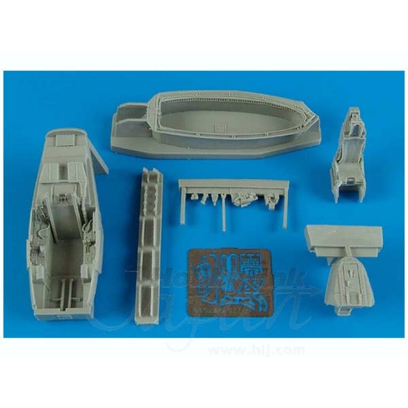1/72 F-22A Raptor Cockpit Set (for Academy)