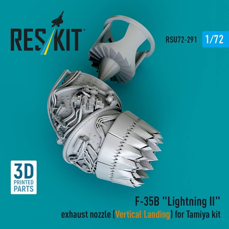 1/72 F-35B Lightning II exhaust nozzle (Vertical Landing) for Tamiya kit