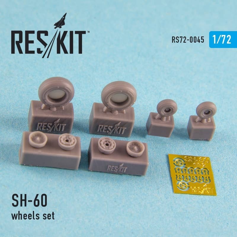1/72 SH-60 (All Versions) Wheels Set