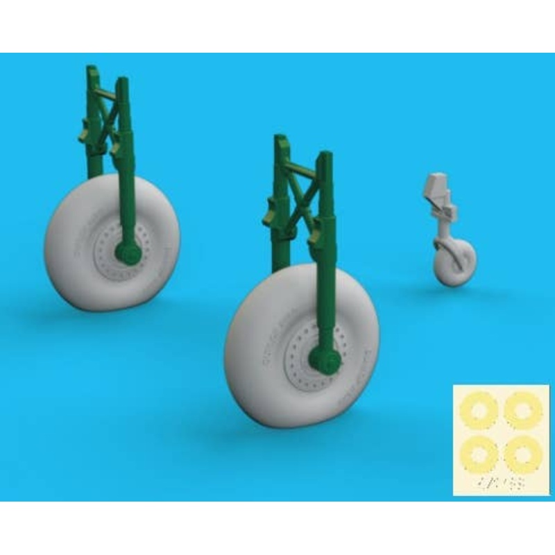 1/72 Wellington Mk.Ia/c Wheels (for Airfix)