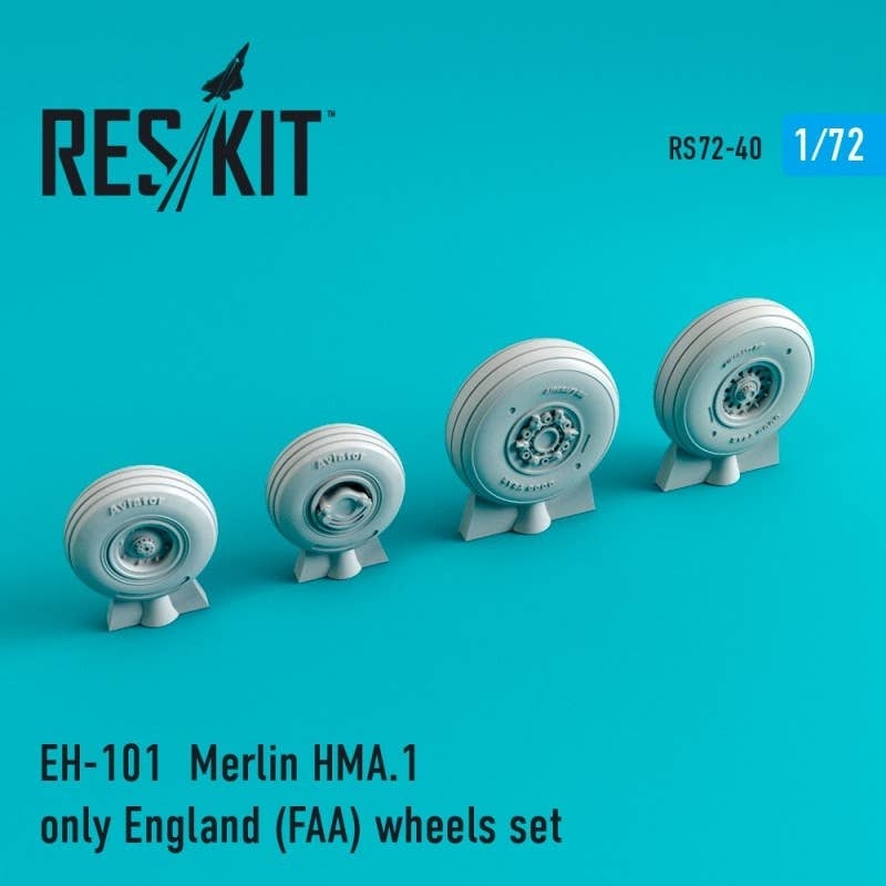 1/72 EH-101 Merlin HMA.1 only England (FAA) wheels set