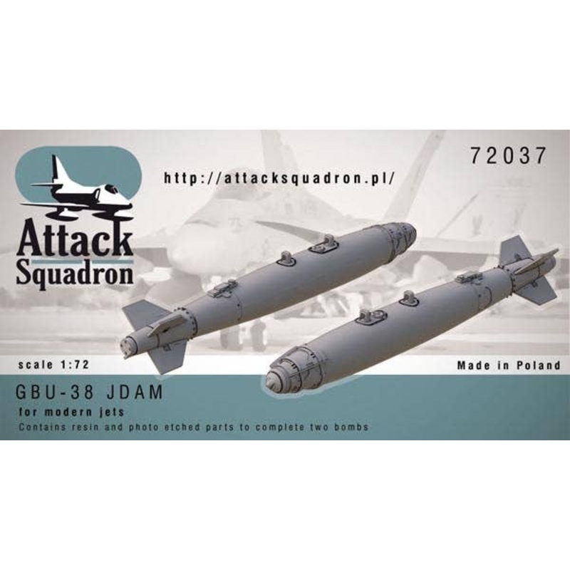 1/72 GBU-38 JDAM 500 pounds (2pcs)