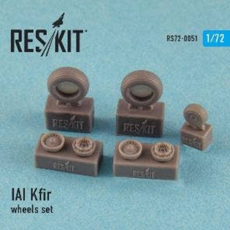 1/72 IAI Kfir Wheels Set