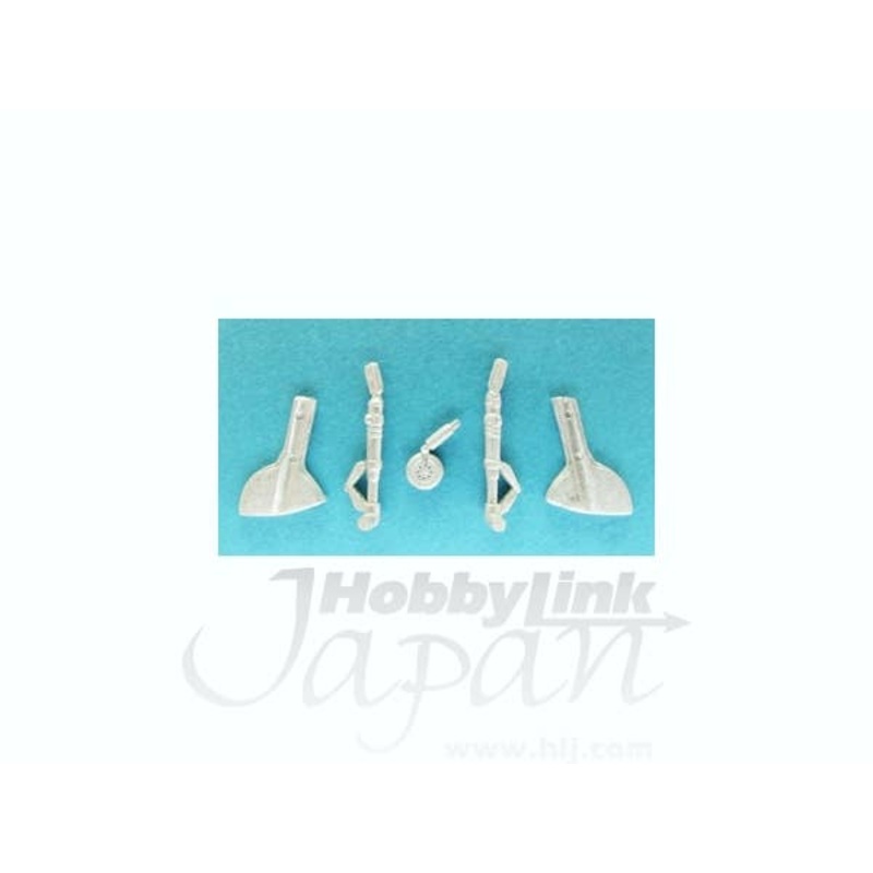 1/72 Spitfire Mk IXc, PR XlX Landing Gear (for Airfix)