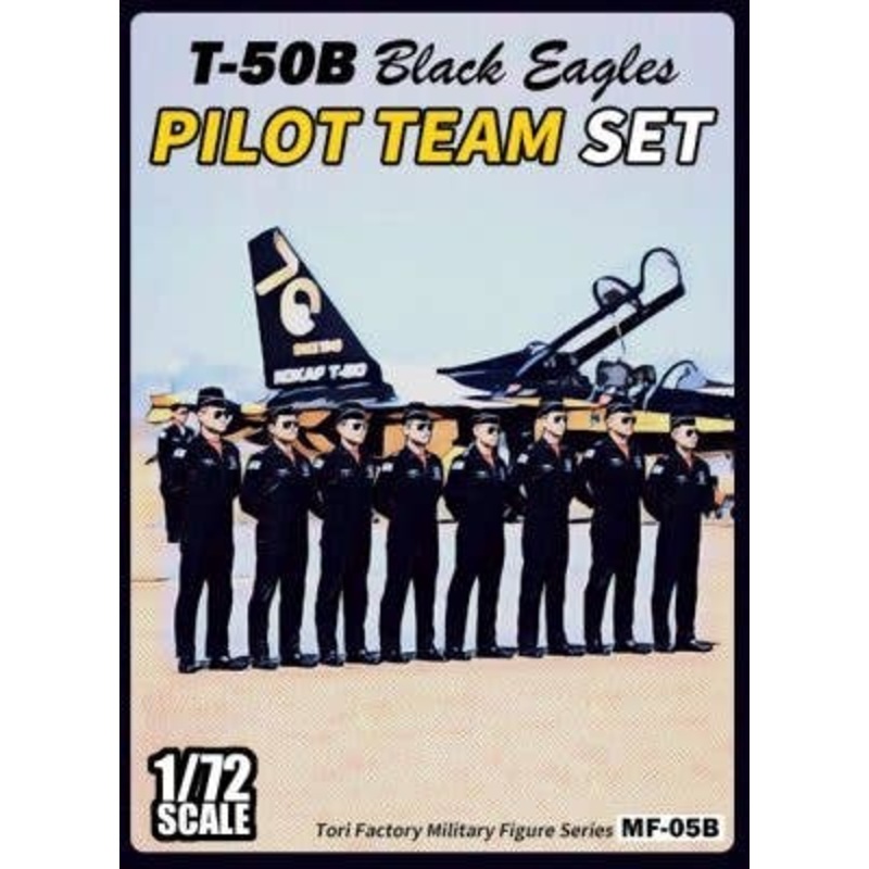 1/72 T-50B Black Eagles Pilot Team Set