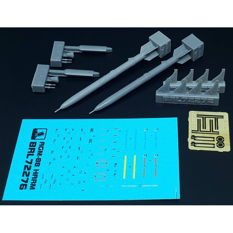 1/72 AGM-88 Harm (2pcs)