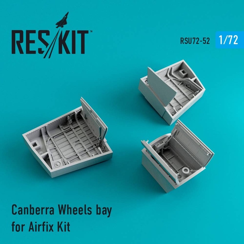 1/72 Canberra Wheels Bay for (for Airfix)