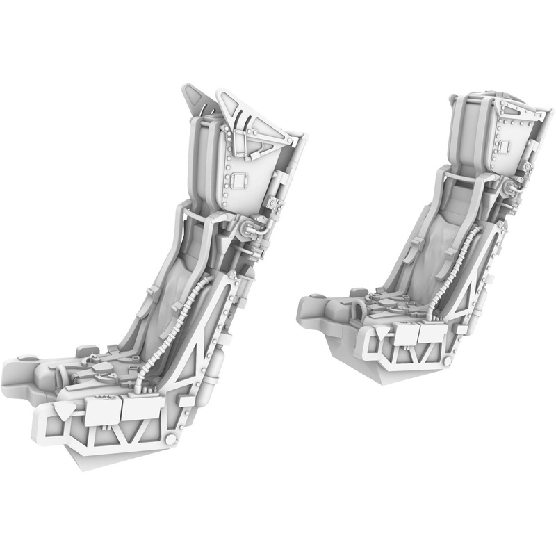 1/72 Mk.10 ejection seats for Mirage F.1B (2 pcs), for Special Hobby