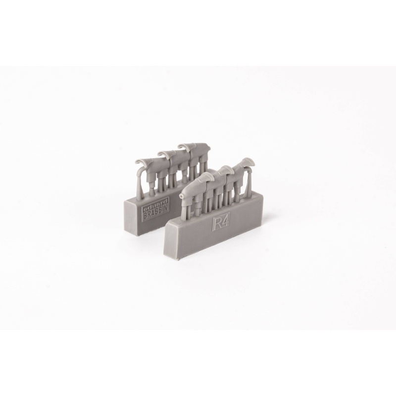 1/72 Spitfire Mk.Vc Exhaust Stacks (for Airfix)