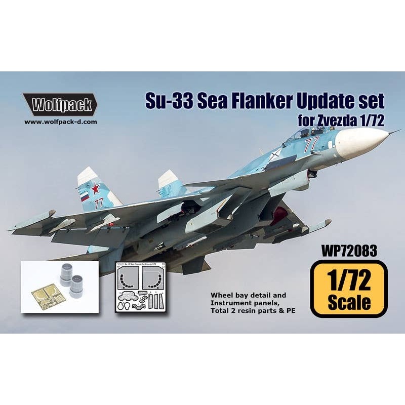 1/72 Su-33 Sea Flanker Update Set (for Zvezda)