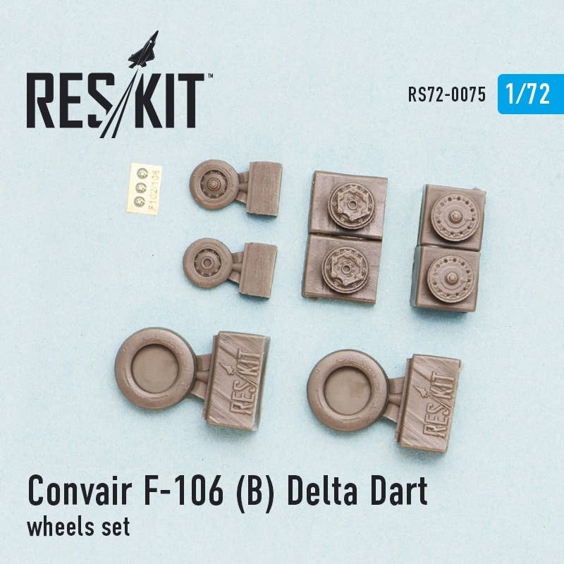 1/72 F-106B Delta Dart Wheels Set