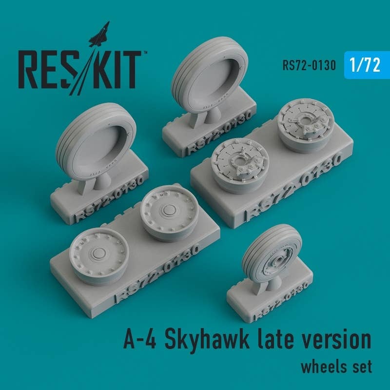 1/72 A-4 Skyhawk Late Version Wheels Set