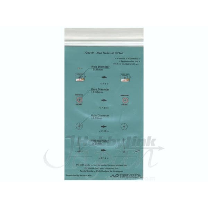 1/72 AOA Probe for F-14/F-4/F-15 (2pcs)