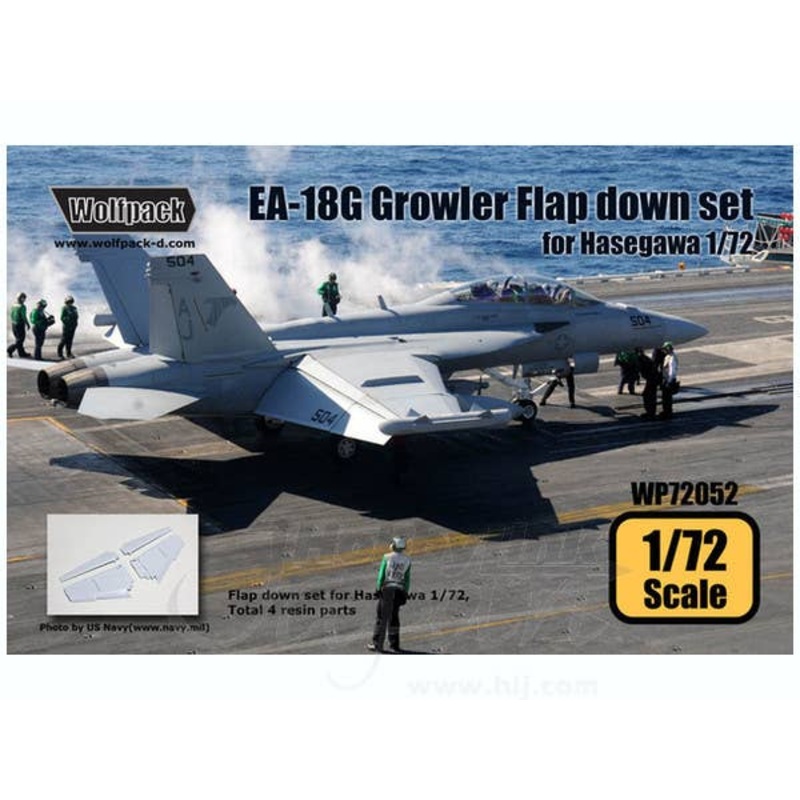 1/72 EA-18G Growler Flap Down Set (for Hasegawa)