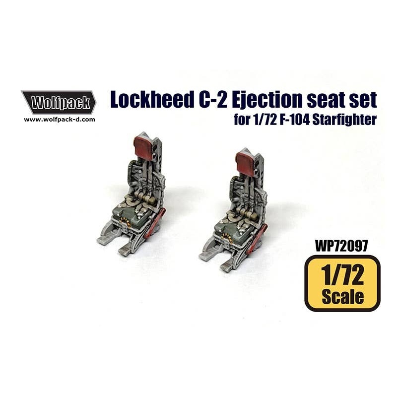 1/72 Lockheed C-2 Ejection seat set (for F-104 Starfighter)