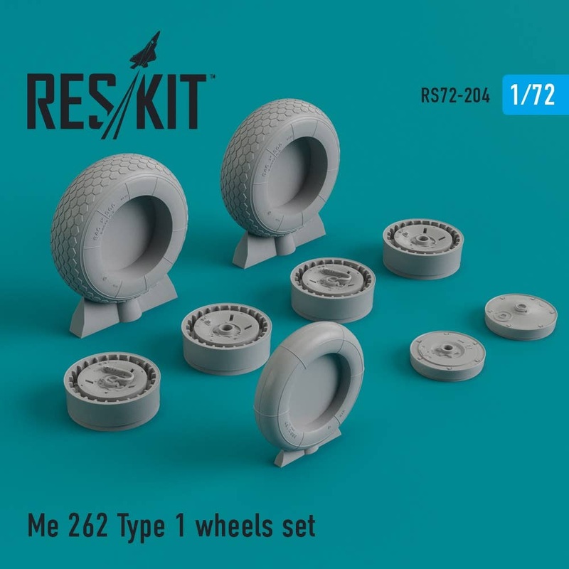 1/72 Me.262 Type 1 Wheels Set