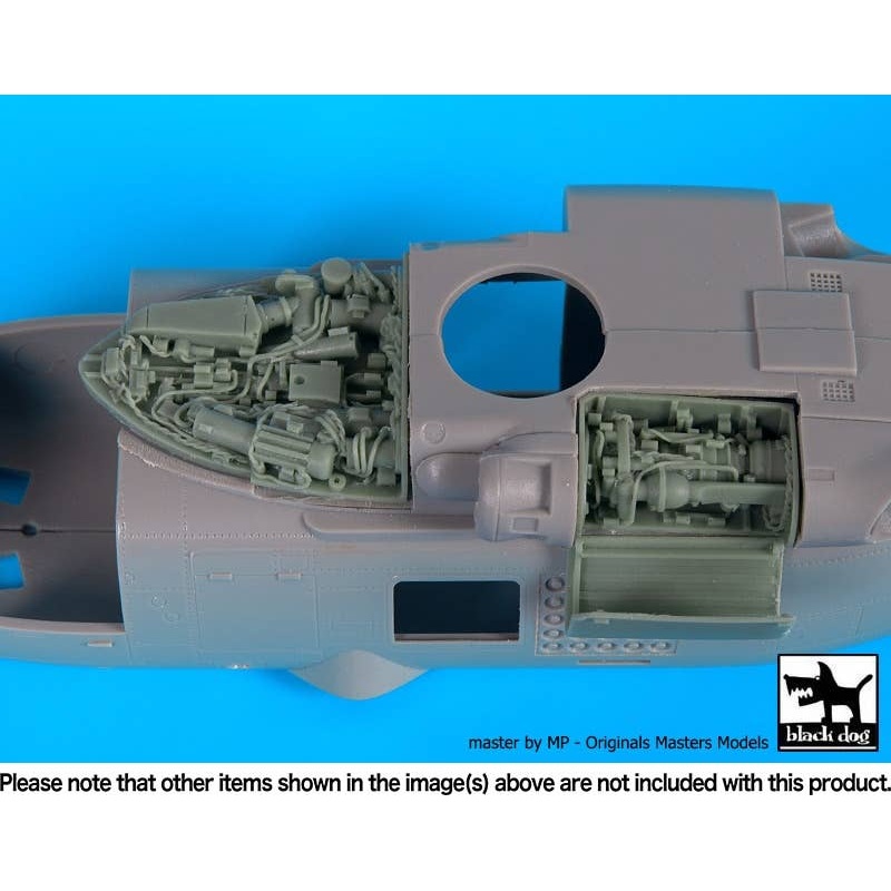 1/72 SH 60 B Sea Hawk Engine (for Hobby Boss)
