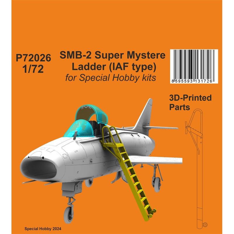 1/72 SMB-2 Super Mystere Ladder (IAF type) / for Special Hobby kits