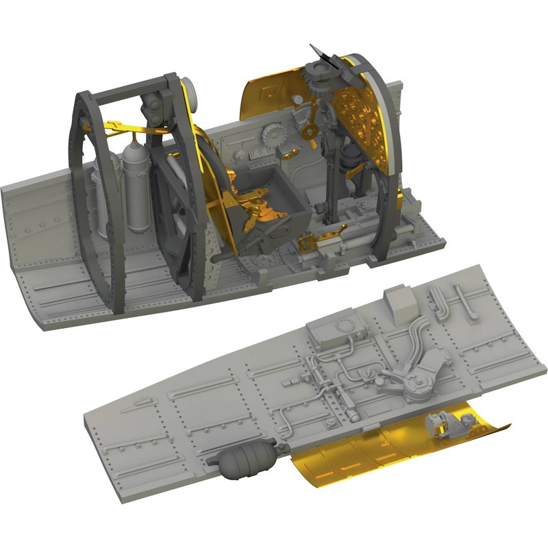 1/72 Spitfire Mk.VIII Cockpit (Eduard)