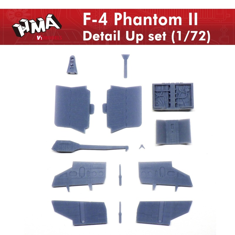 1/72 F-4 Phantom II Detail Up Set