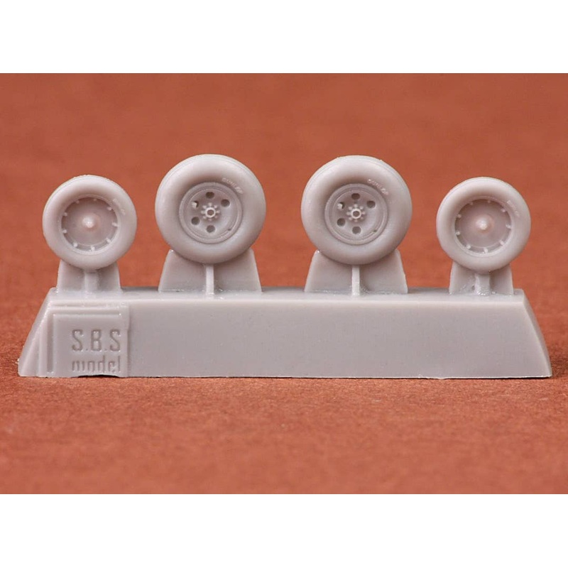 1/72 Folland Gnat T.1 Wheels (for Airfix)