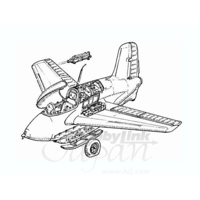 1/72 Me-163B exterior set for Academy