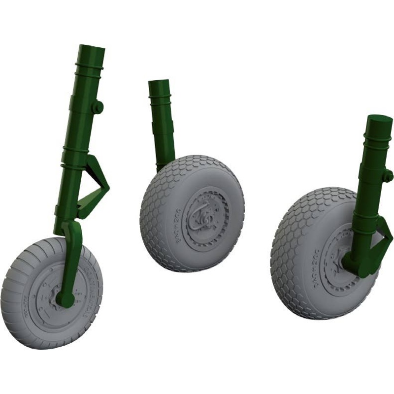 1/72 Me 262 Wheels (for Airfix)