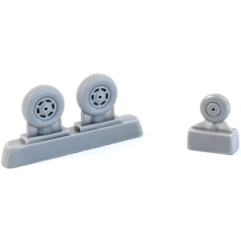 1/72 Vampire Mk.5/9/T.11Mainwheels and Nosewheel for Special Hobby/Airfix Kit