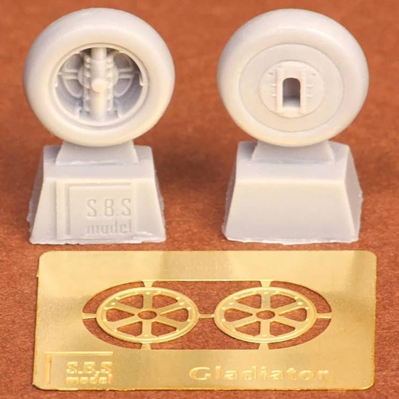 1/72 Gloster Gladiator Wheel Set (Spoked) (for Airfix)
