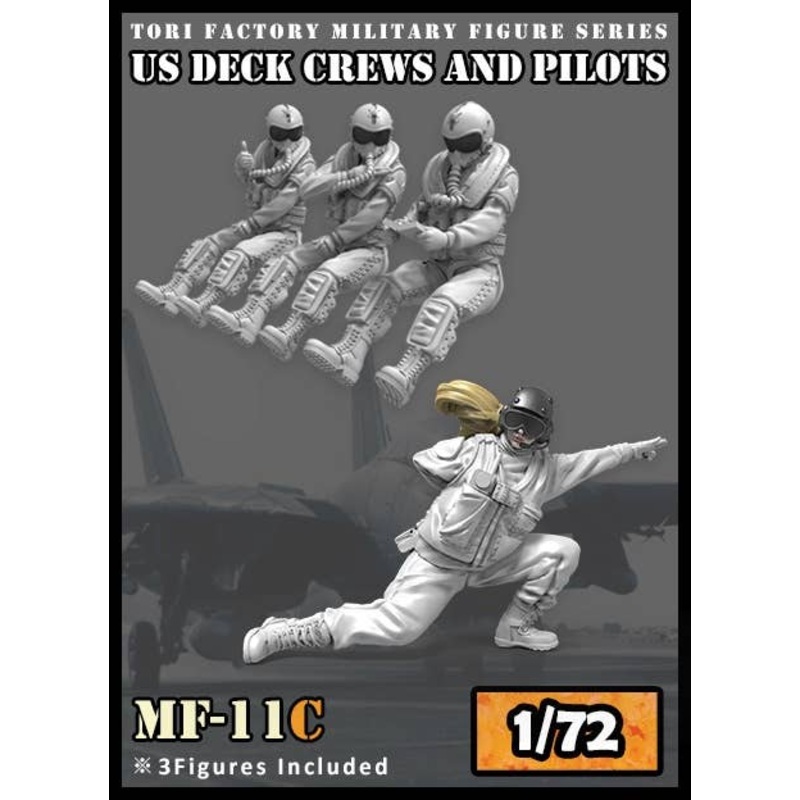 1/72 U.S. Deck Crews and Pilots (4pcs)