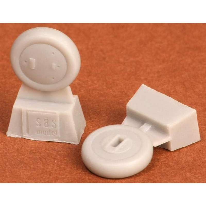 1/72 Gloster Gladiator Wheel Set (Covered) (for Airfix)