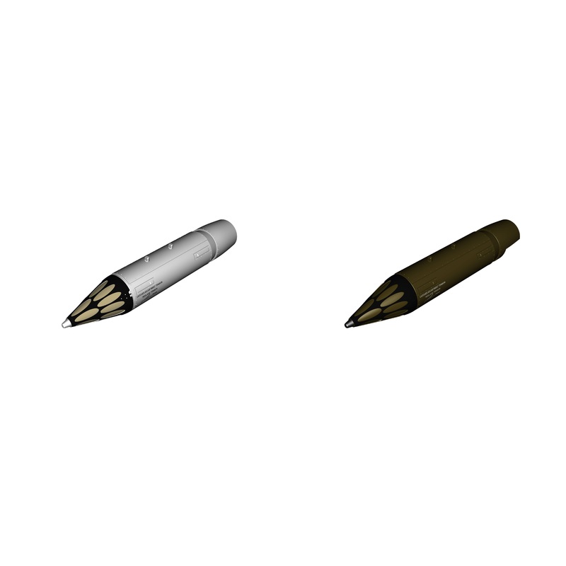 1/72 Matra Type 155 SNEB Rocket Launcher Pod (2 pcs)