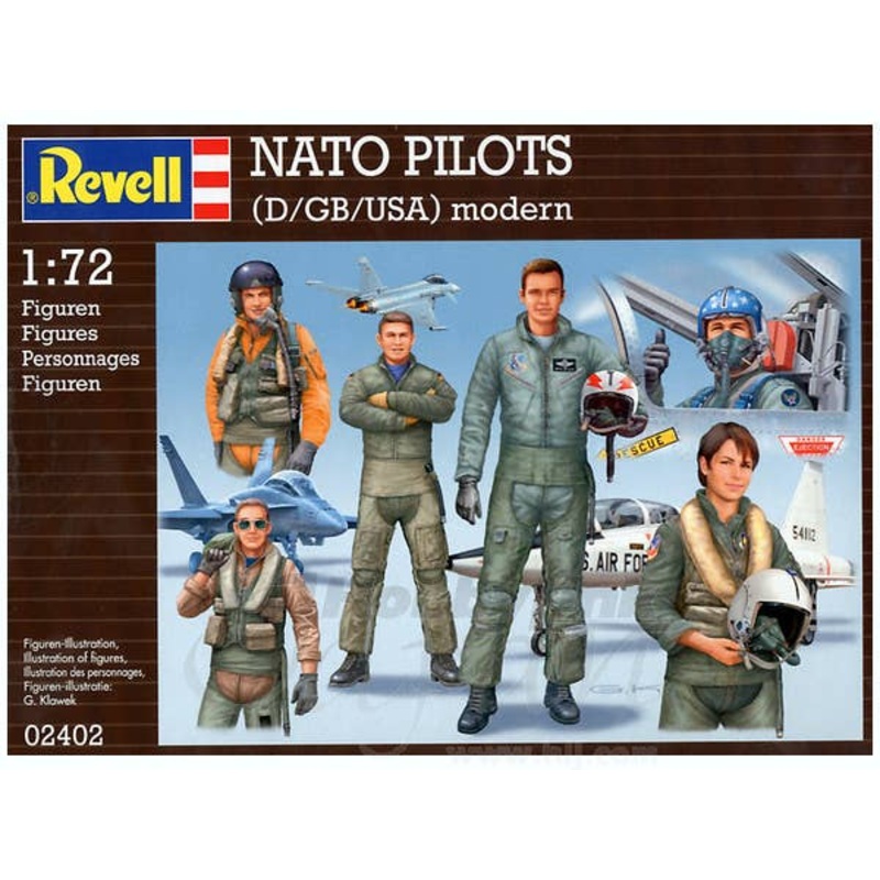 1/72 Modern Pilot Set