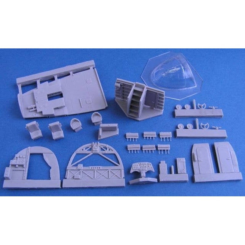 1/72 Sunderland Mk.I Cockpit + Vacu Canopy for Italeri