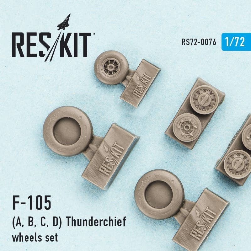 1/72 F-105A/B/C/D Thunderchief Wheels Set