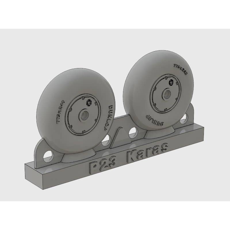 1/72 PZL 23/42 Karas Wheels (for IBG)
