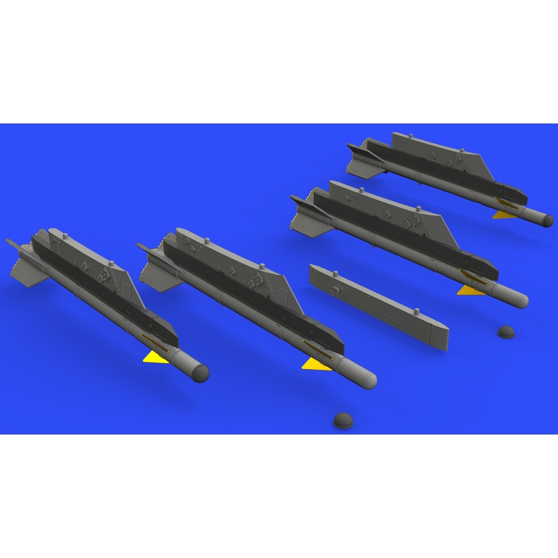 1/72 R-3S Missiles 4 pcs. w/Pylons for MiG-21 (for Eduard)