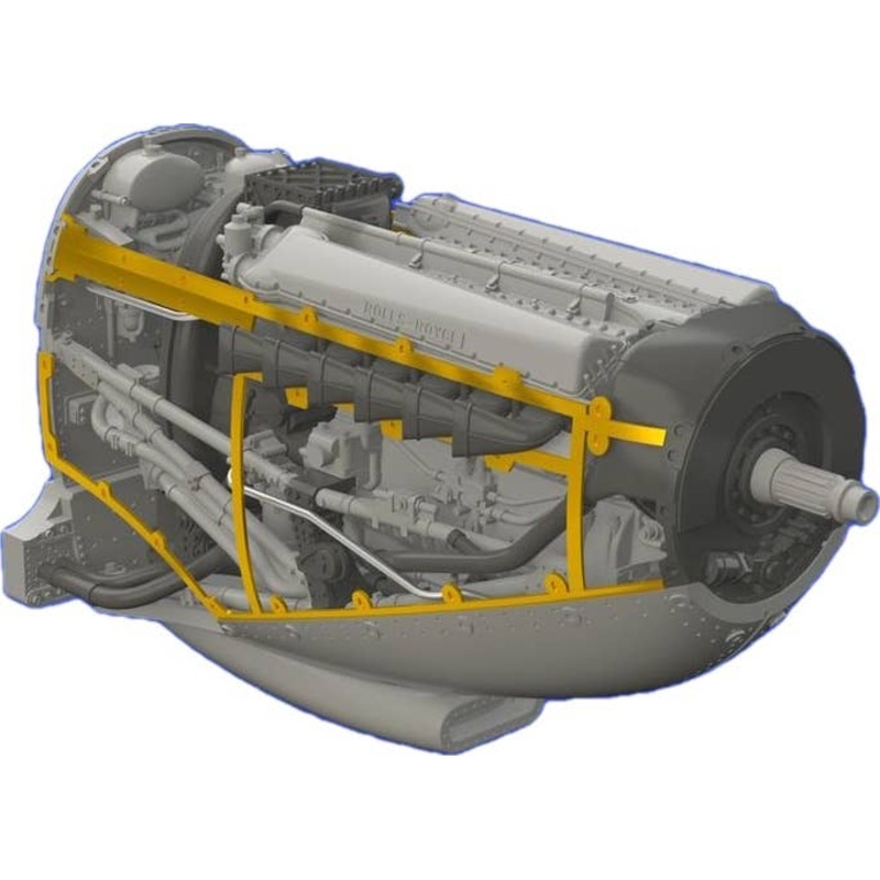 1/72 Spitfire Mk.IX Engine (Eduard)