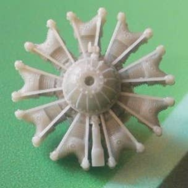 1/72 P&W R-1340G Wasp (Geared) Radial Engine